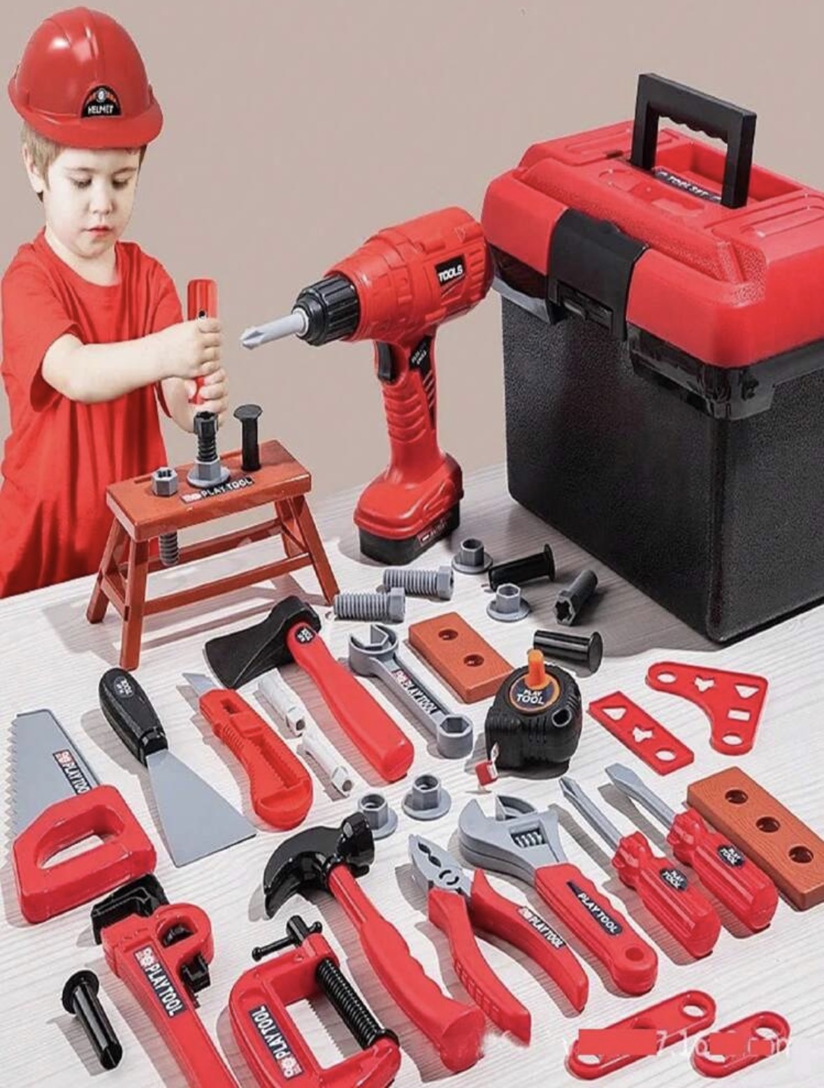 Gardening Tools Toddler - Kids Tools Set Toys 68/55/41/38 Simulated