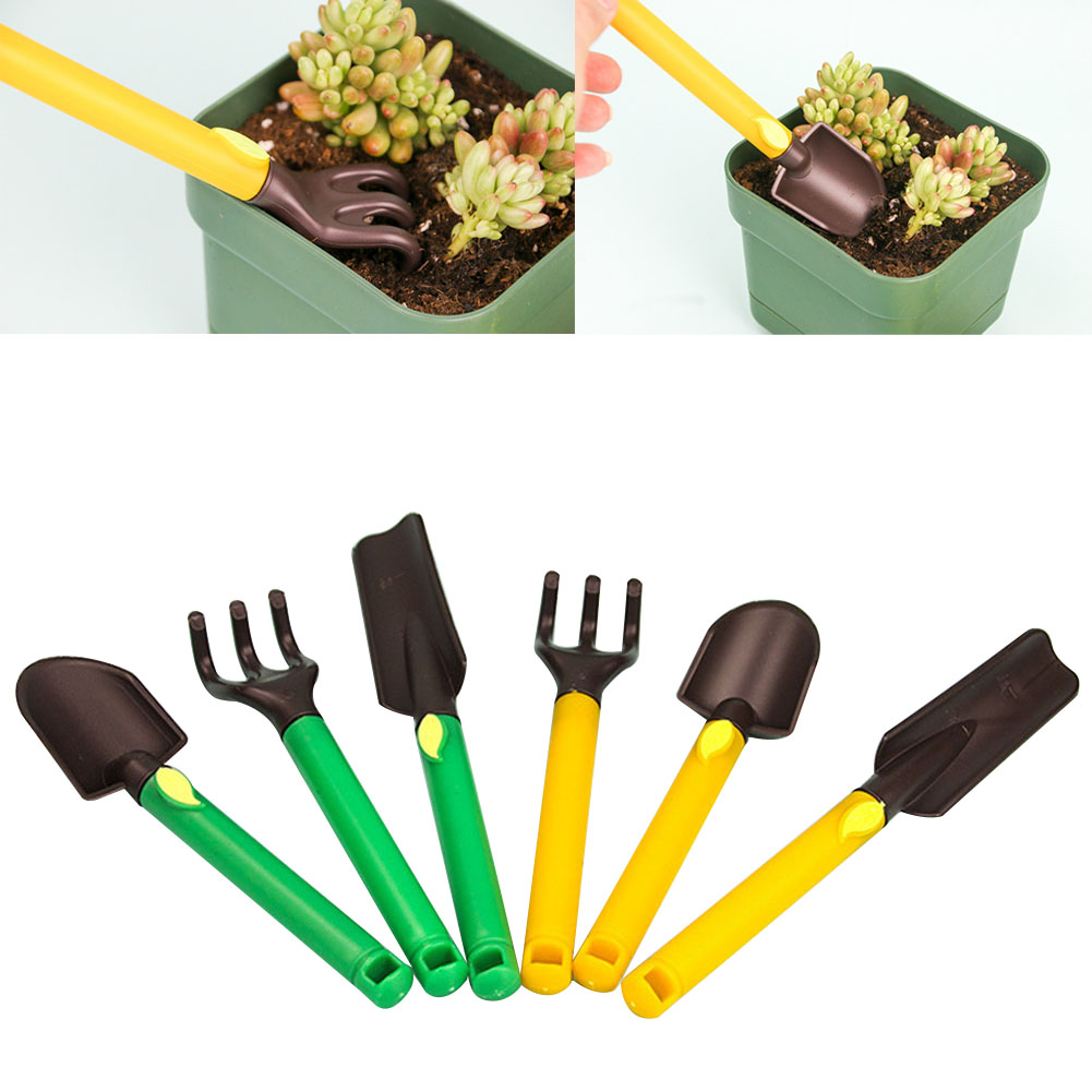 Gardening Tools Toddler - 3pcs Kids Gardening Tools Kit Plastic