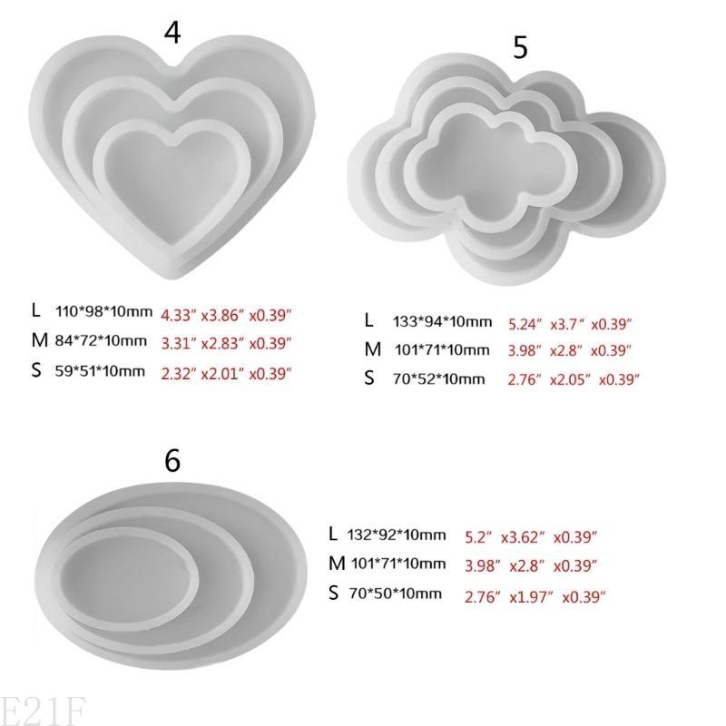New Design 3pcs Silicone Mold  - огляд і ціна Gardening Tools Description