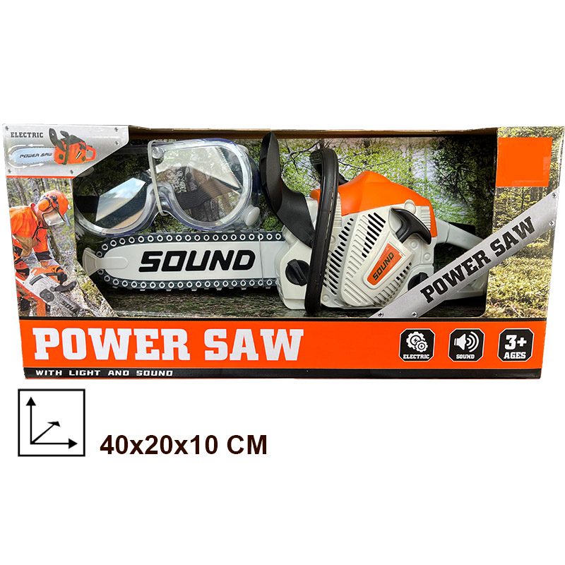 Toy Chainsaw with Goggles Chil - огляд і ціна Gardening Tools Toddler