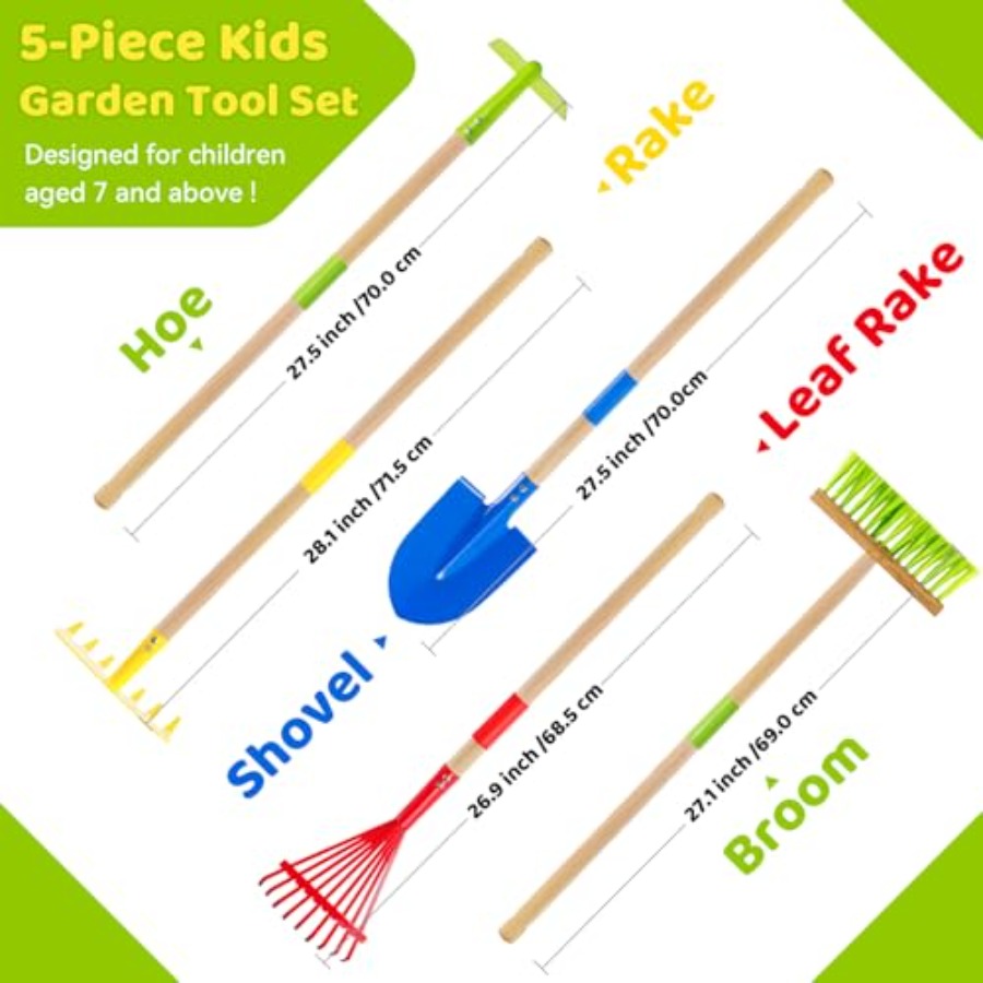Garden Tool Set: Safe Toddler  - огляд і ціна Gardening Tools Toddler