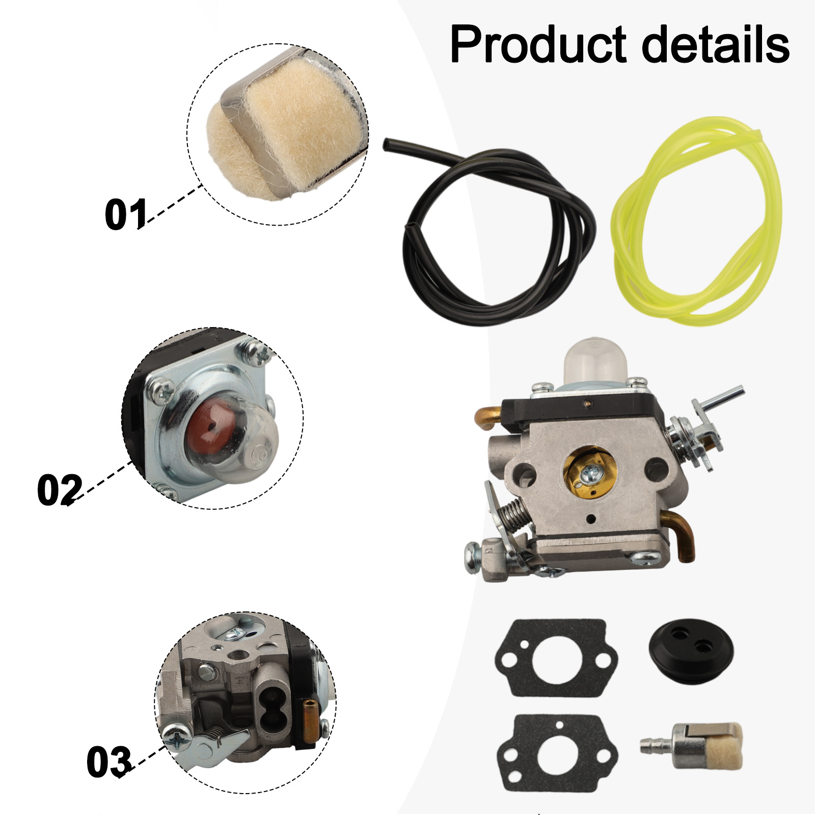 523012401 Carburetor Chainsaw  - огляд і ціна Gardening Tools With Names And Pictures