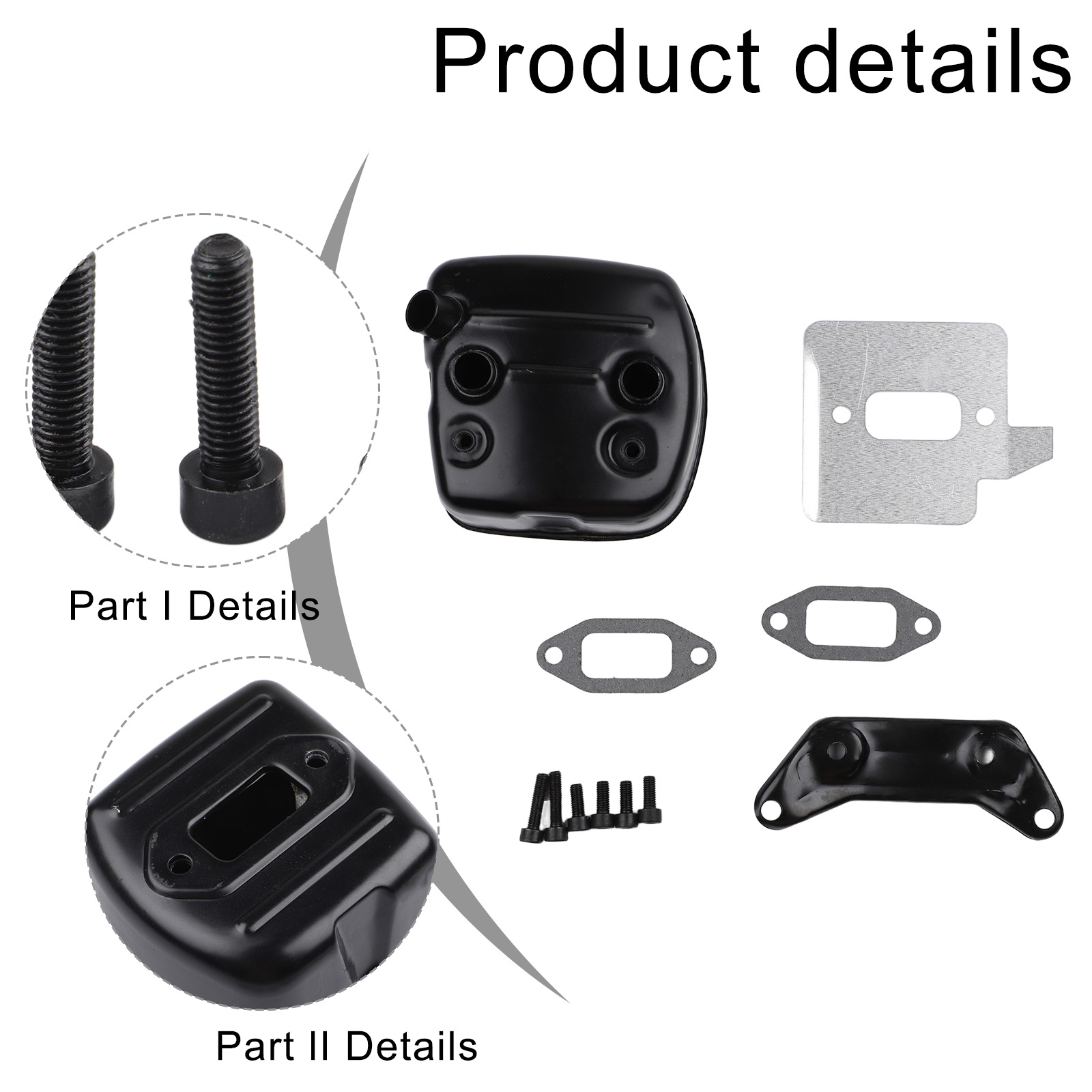 Chainsaw Exhaust Muffler Brack - огляд і ціна Gardening Tools Kit For Sale