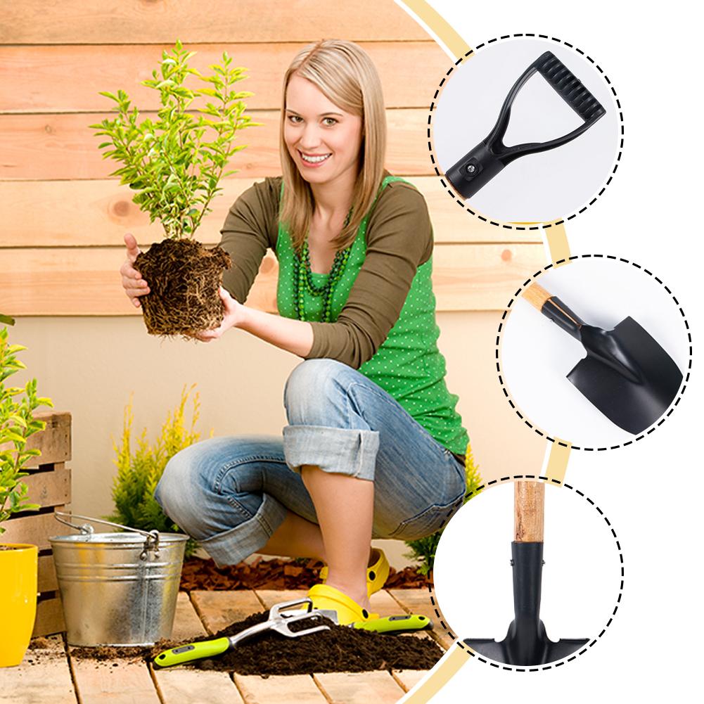 36cm Garden Shovel WIth Wooden - огляд і ціна Gardening Tools Toddler