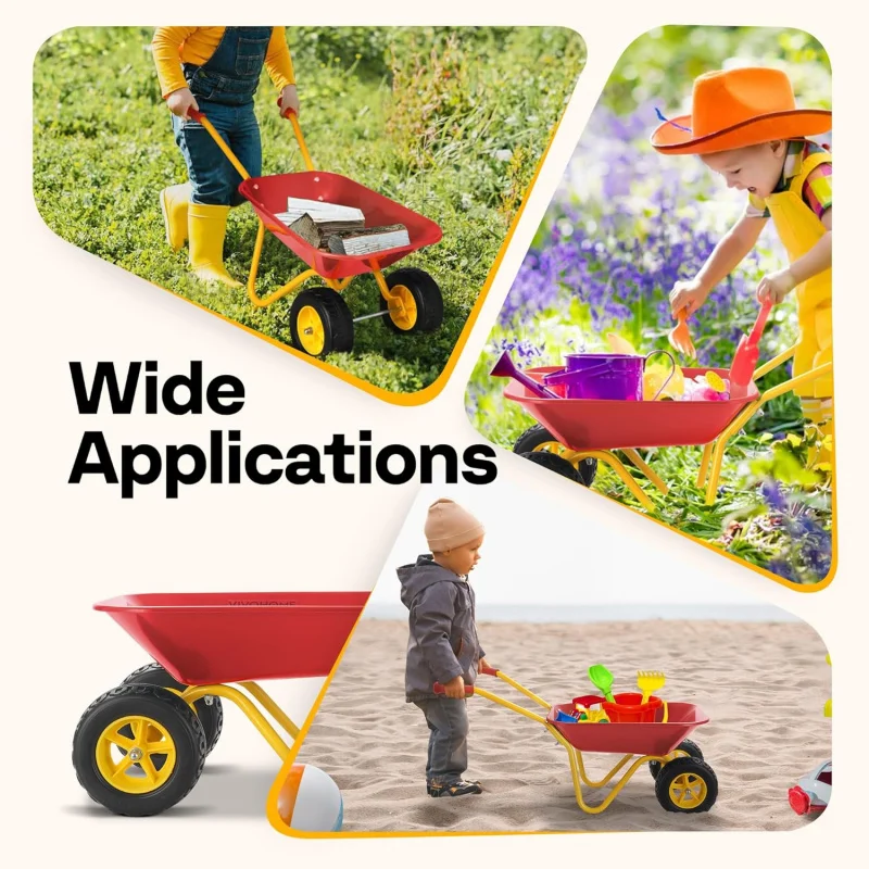 Kids Wheelbarrow Children Gard - огляд і ціна Gardening Tools Toddler